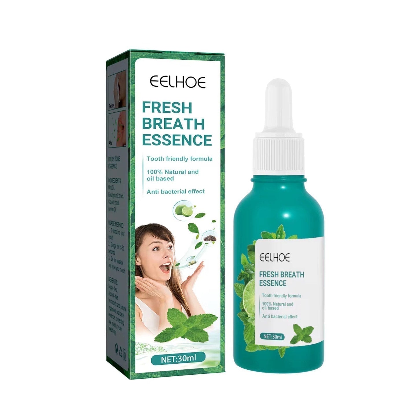 Bye Bye Mauvaise Haleine : Sérum naturel qui élimine les bactéries responsables et vous redonne confiance