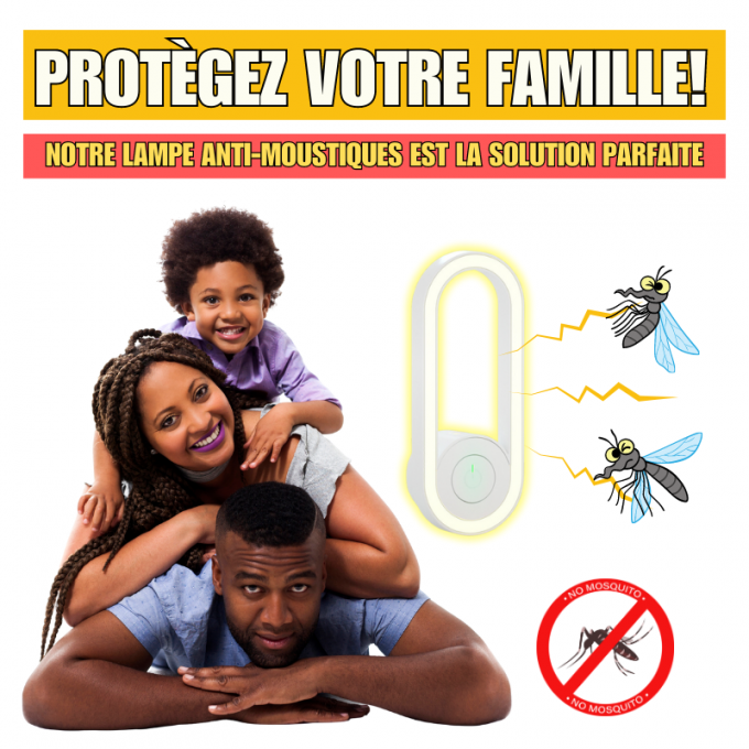 Répulsif à ultrasons pour moustiques, cafards, rats, fourmis, lézards, araignées