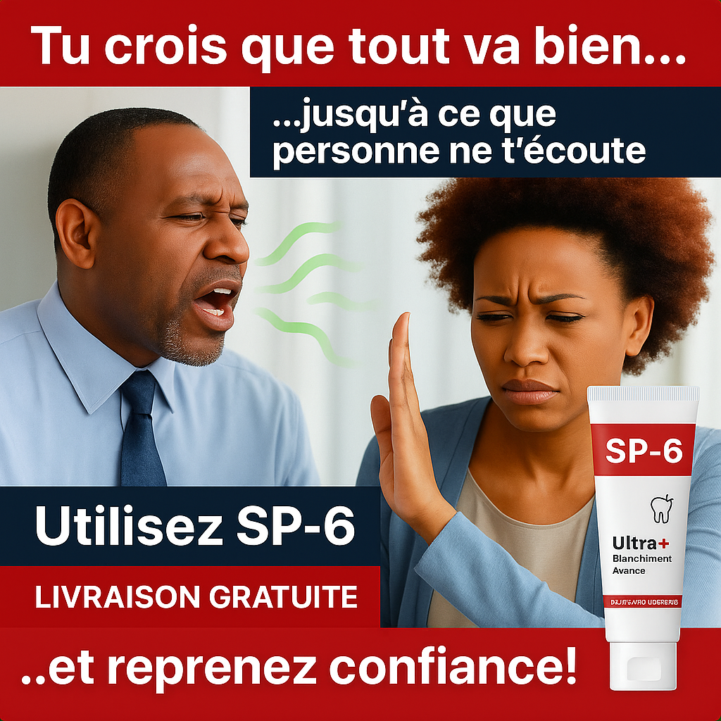 Dentifrice naturel SP-6 Probiotique & Blanchissant "NI"