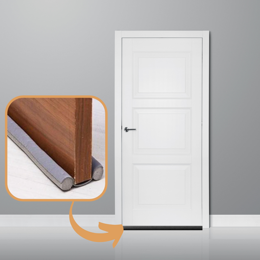 Bande d'Étanchéité Multifonction pour Bas de Porte – Fini le Froid, la Poussière et les Insectes