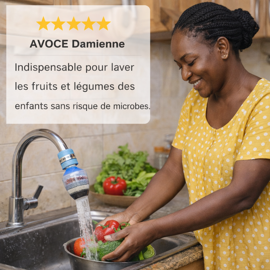 Sauve Vie : Filtre à eaux pour robinet