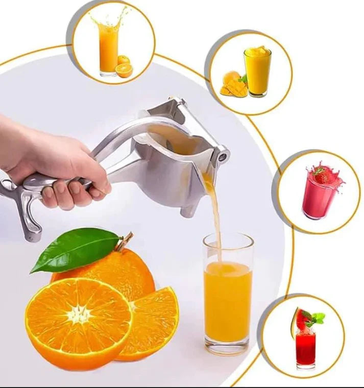 Presse jus en acier inoxydable manuel