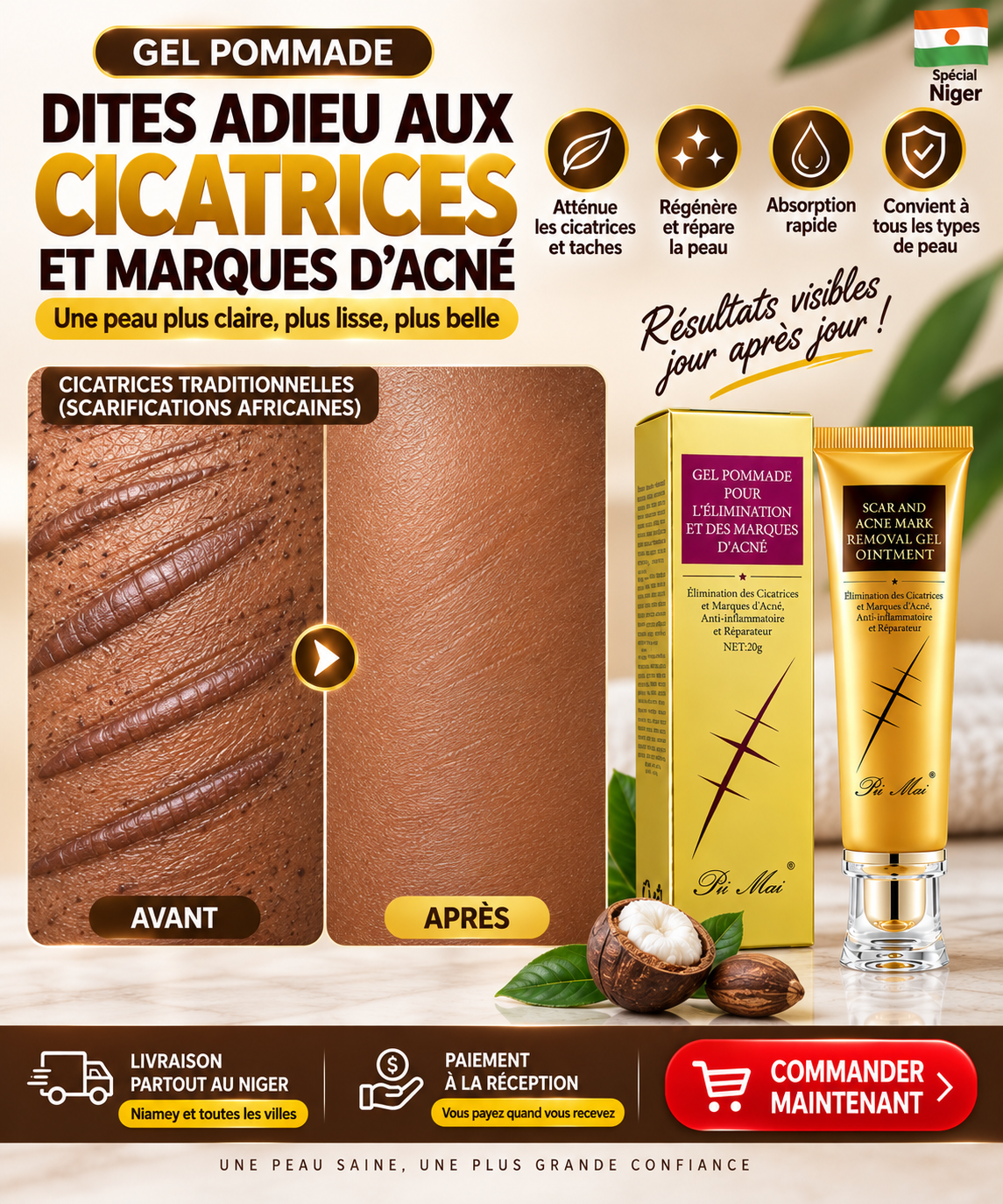 DermaRepair™  Gel Réparateur Multi-Actions