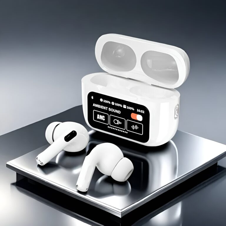 AirPods A9 Pro – Écouteurs Sans Fil Bluetooth avec ANC, Écran Tactile et 32h d’Autonomie