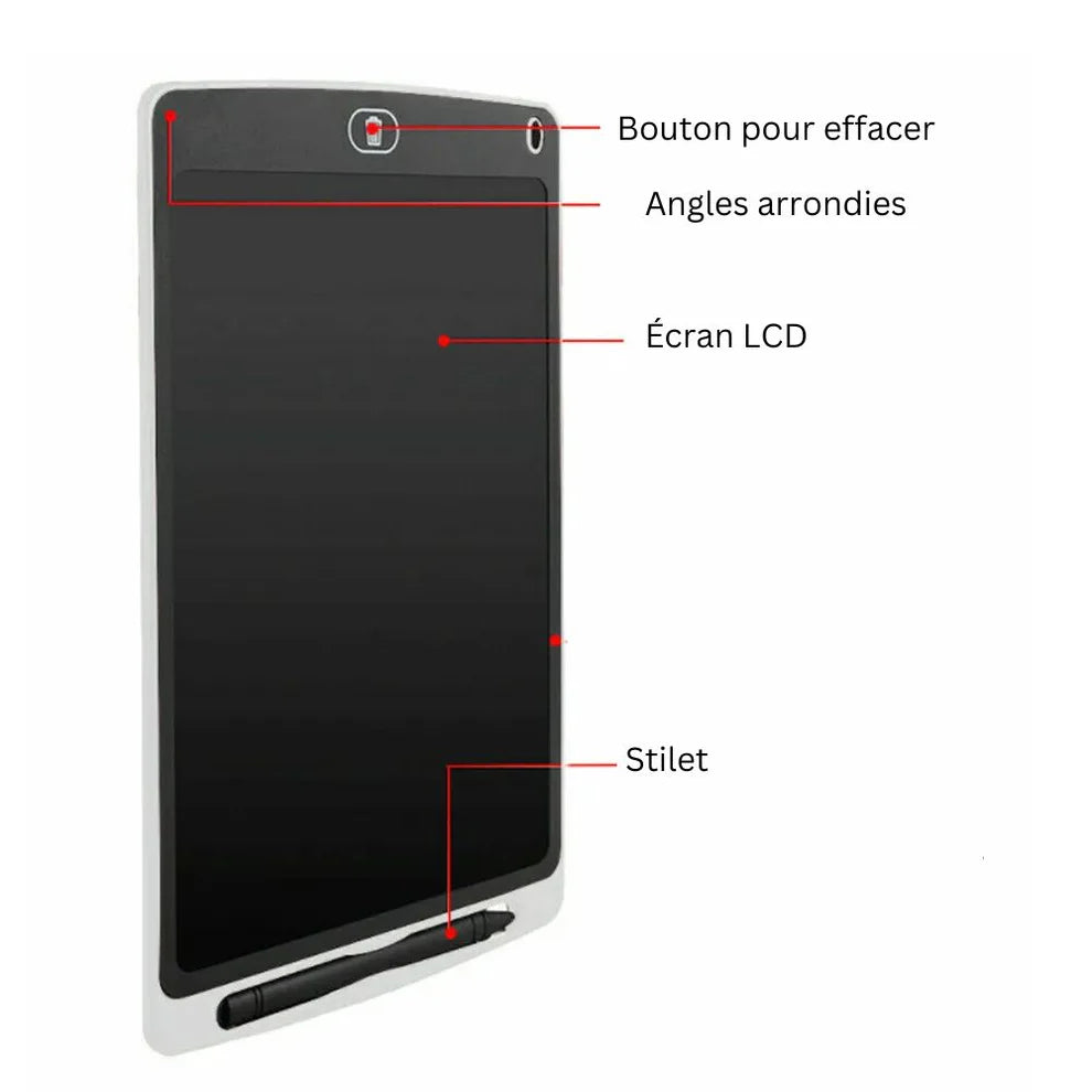 ARDOISE ÉLECTRONIQUE 12 POUCES