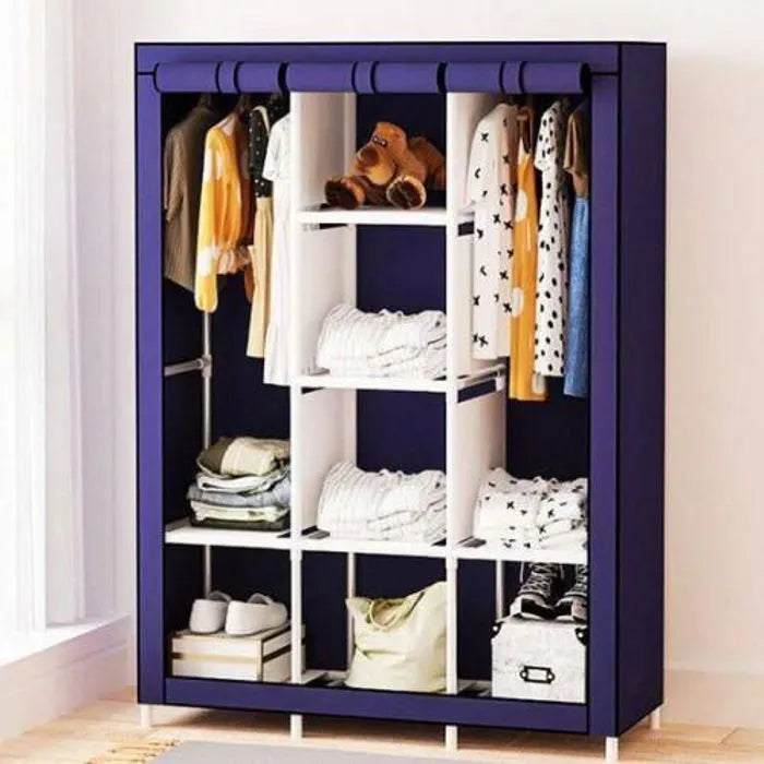 ARMOIRE 3 BATTANT DEMONTABLE EN TISSU