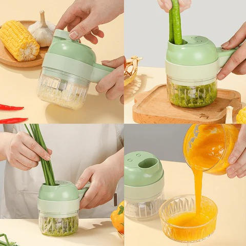 Mini Hachoir Multifonction Ultra-Pratique – Simplifiez Vos Préparations en Cuisine, Sans Effort et en Un Temps Record !