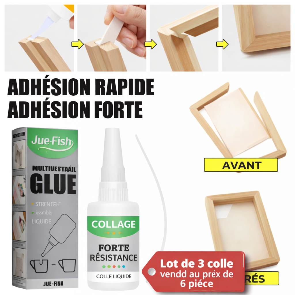 Soudure Liquide Ultra Forte – Pack 3 Colles Haute Résistance