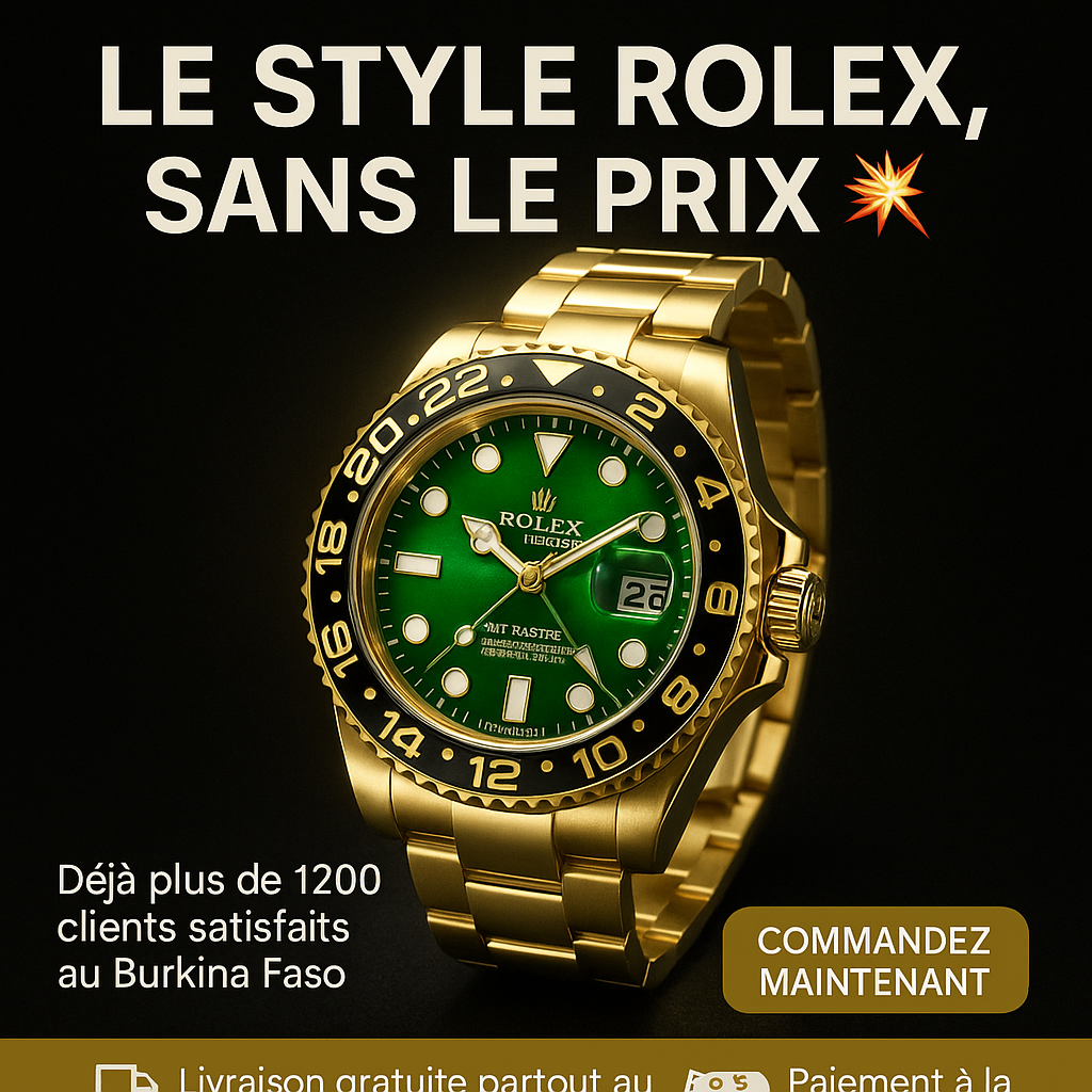Portez le Symbole de la Réussite au Poignet