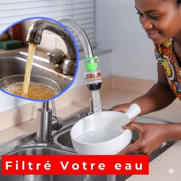 Sauve Vie : Filtre à eaux pour robinet