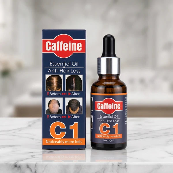 NOUR MEN™  Soin Capillaire & Barbe à la Caféine  Cheveux • Cuir chevelu • Barbe 1 Acheté 1 Offert