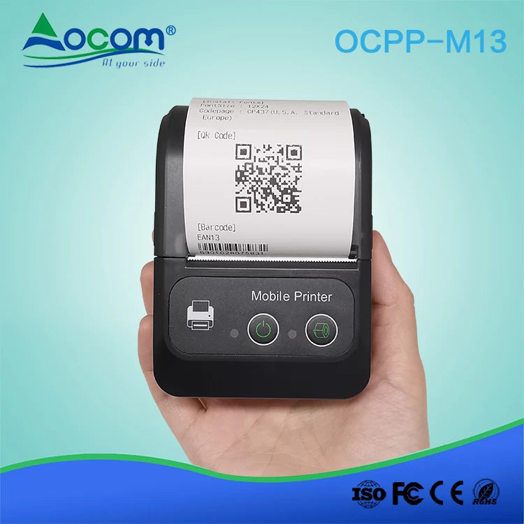 ✅ Mini Imprimante Mobile OCPP-M13 – Votre Bureau de Poche 📲🖨️