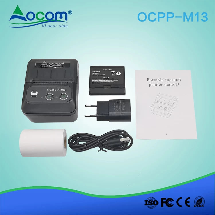 ✅ Mini Imprimante Mobile OCPP-M13 – Votre Bureau de Poche 📲🖨️