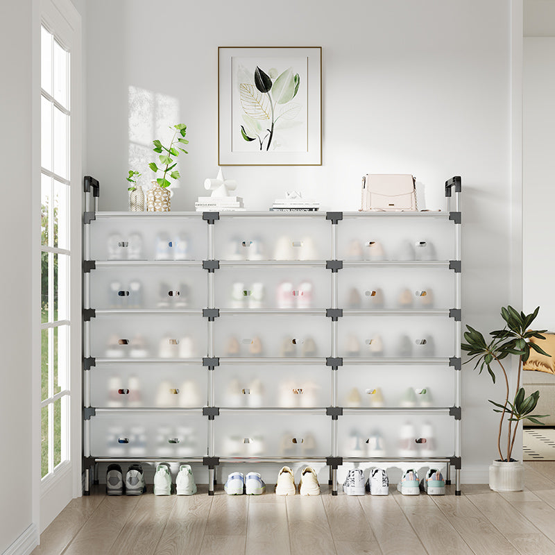 Range chaussure anti poussière 3 rangé à 40 pair