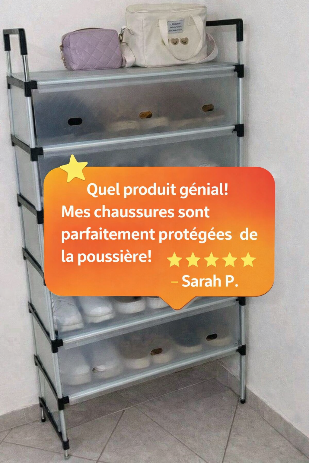 Range de chaussure ou dossiers 5 niveau 20 paire