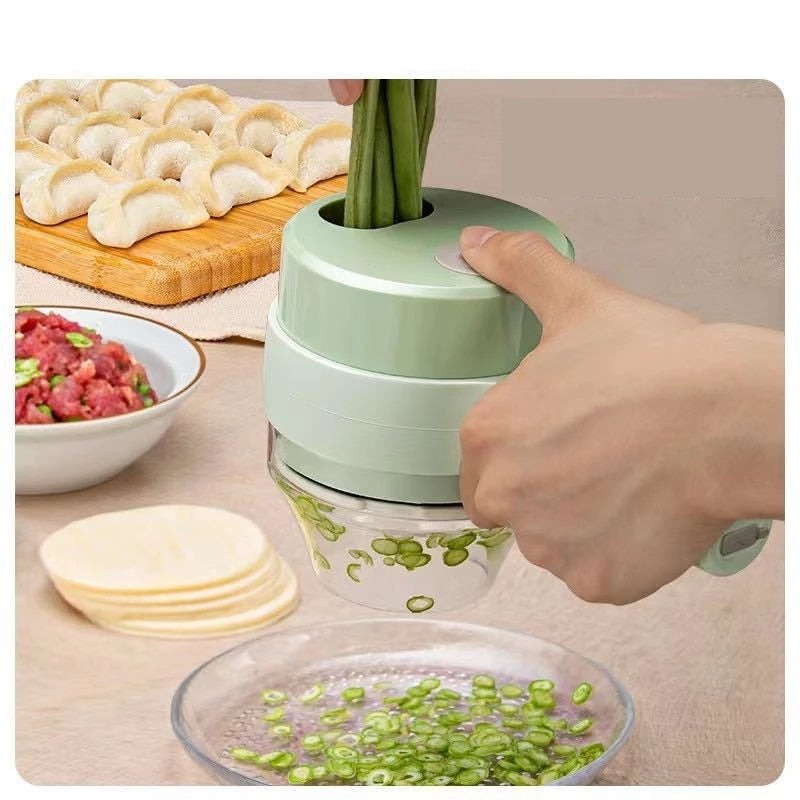 Mini Hachoir Multifonction Ultra-Pratique – Simplifiez Vos Préparations en Cuisine, Sans Effort et en Un Temps Record !