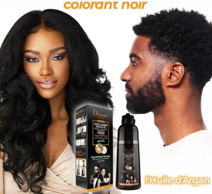 Shampoing anti cheveux gris et rêches, renforce les cheveux dès les racines et prévient la chute des cheveux🔥