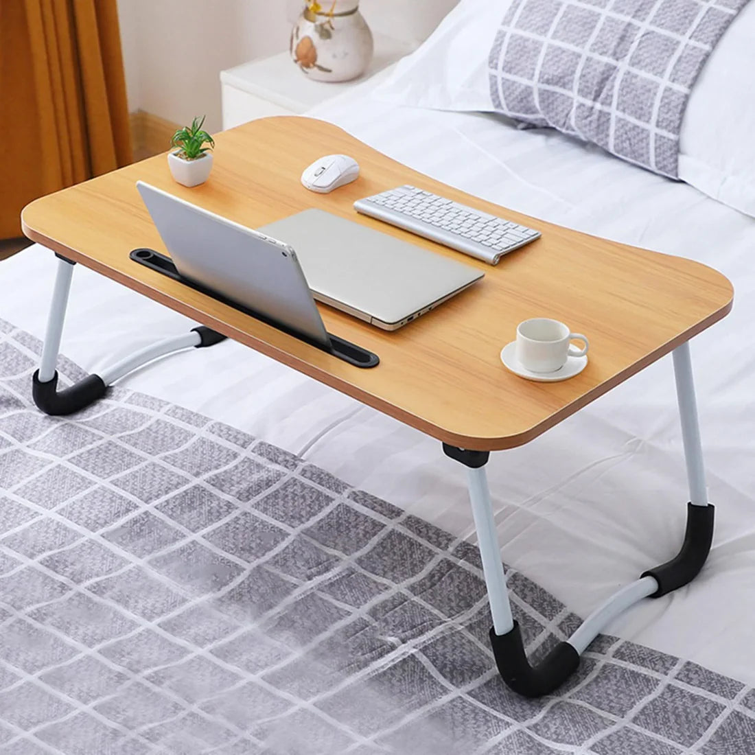 Table pliable multifonction, lit, voyage, bureau