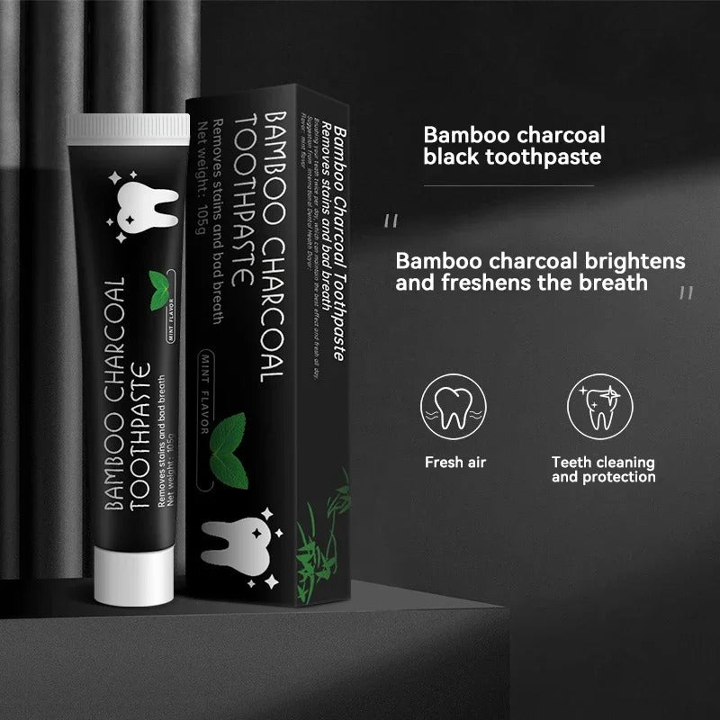 BambooSmile™ Dentifrice Blanchissant au Charbon de Bambou