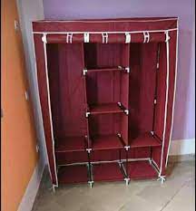 ARMOIRE 3 BATTANT DEMONTABLE EN TISSU