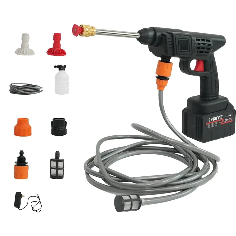 PISTOLET DE LAVAGE HAUTE PRESSION A DEUX BATTERIE 48V