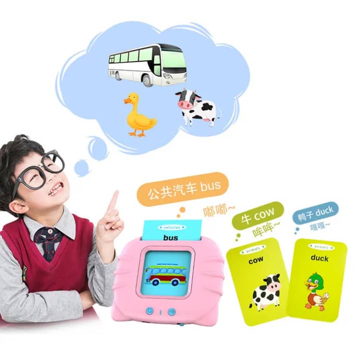 Lecteur de cartes éducatif pour enfants