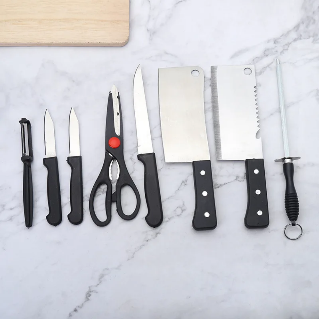 Ensemble couteaux de cuisine 8 en 1 🔪 🔪