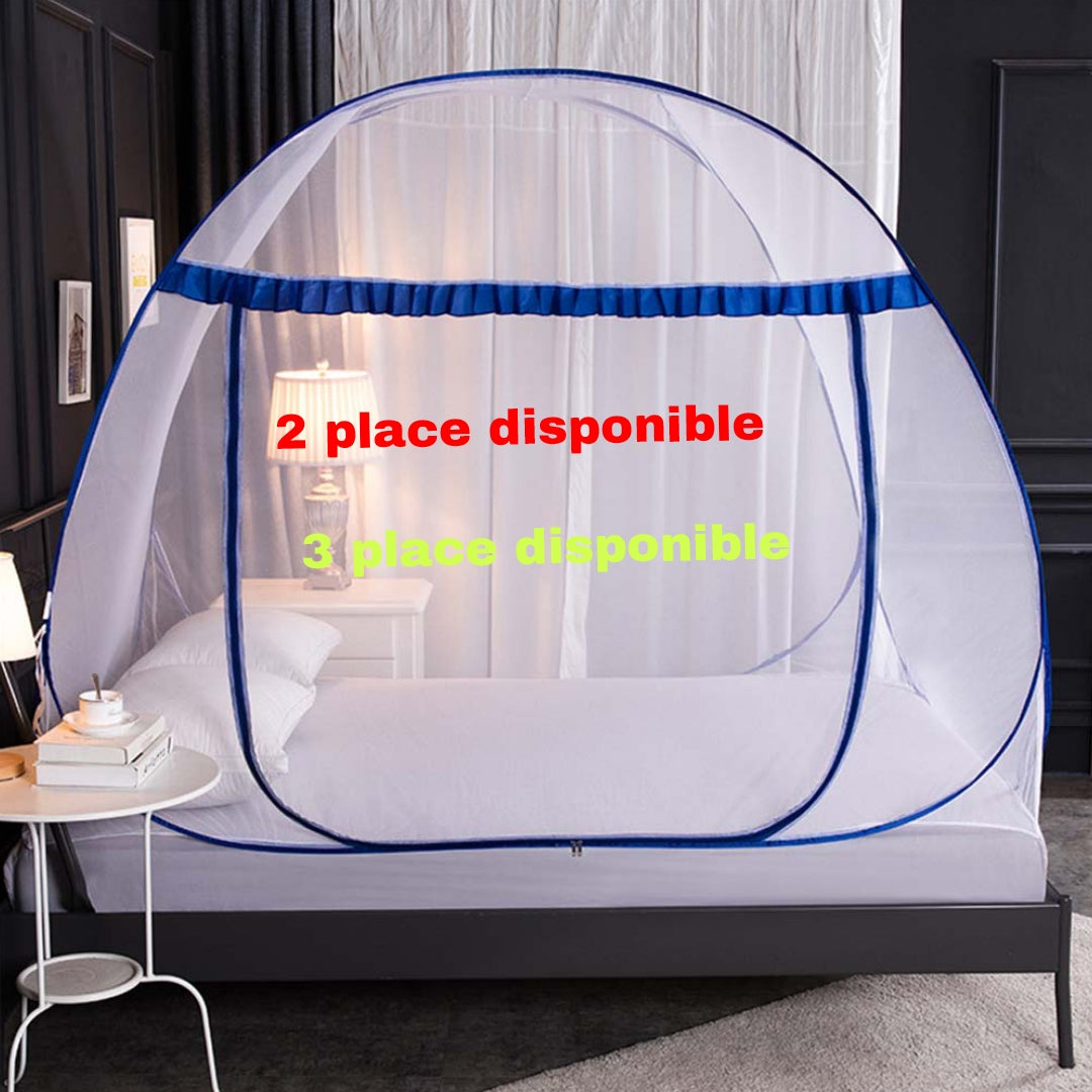 MOUSTIQUAIRE PLIABLE 2 ET 3 PLACE