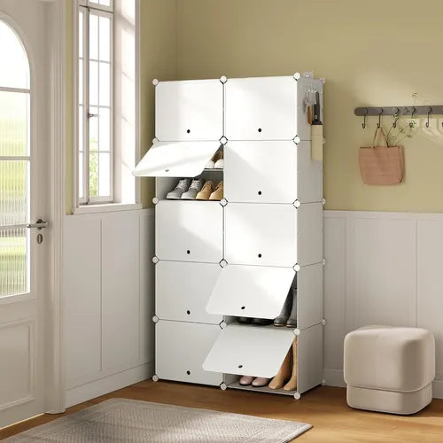 Armoire de vêtement ou chaussure à 10 compartiment