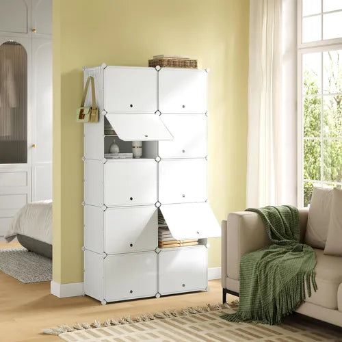 Armoire de vêtement ou chaussure à 10 compartiment