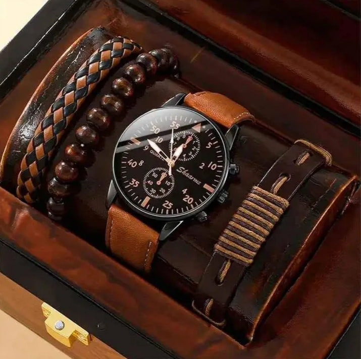 Montre Élégante avec bracelets
