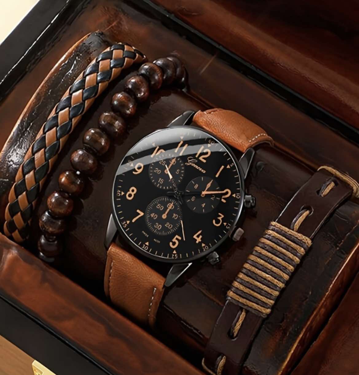 Montre Élégante avec bracelets
