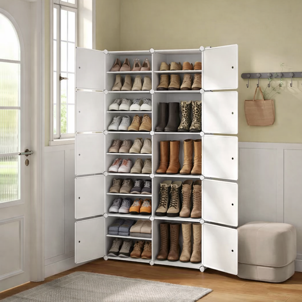 Armoire de vêtement ou chaussure à 10 compartiment